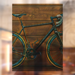 Vintage Fahrradgeschenke Mountainbike-Geschenke Fensteraufkleber