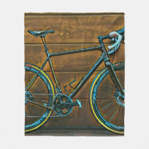 Vintage Fahrradgeschenke Mountainbike-Geschenke Fleecedecke