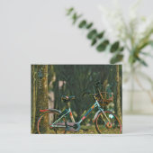 Vintage Fahrradgeschenke Postkarte (Stehend Vorderseite)