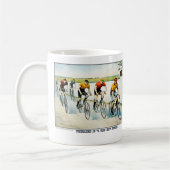 Vintage Fahrradkaffee Tasse (Links)