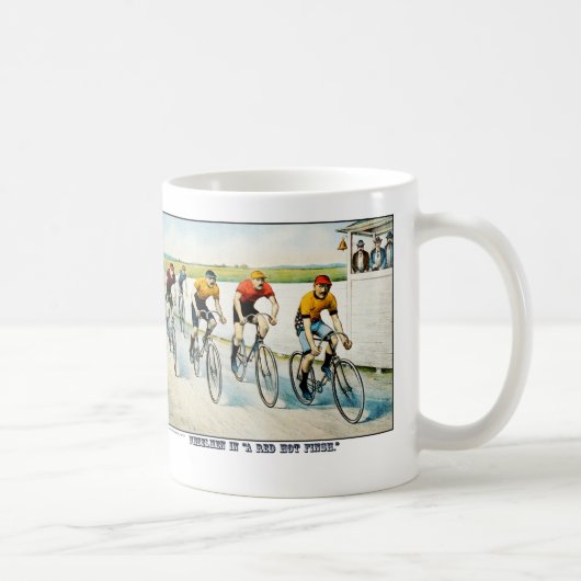 Vintage Fahrradkaffee Tasse (Rechts)
