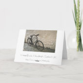 Vintage Fahrradkarte Karte (Rückseite)