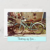 Vintage Fahrradkarte Postkarte (Vorne/Hinten)