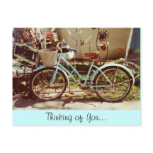 Vintage Fahrradkarte