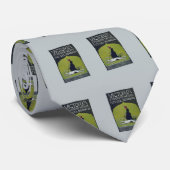 Vintage Fahrradlerin & Dog Krawatte (Gerollt)