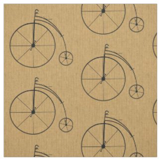Vintage-Fahrradmuster Stoff