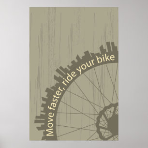 Vintage-Fahrradposter Poster