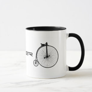 Vintage-Fahrradtasse Tasse