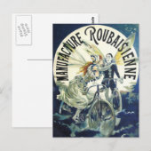 Vintage Fahrradwerbung Postkarte (Vorne/Hinten)