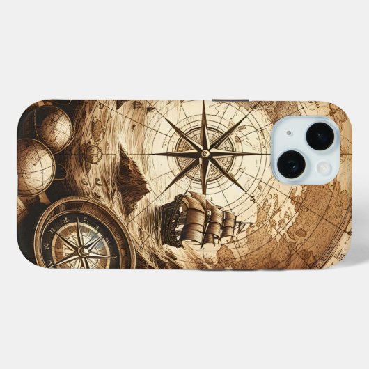 Vintage Fahrt Case-Mate iPhone Hülle (Rückseite (Horizontal))