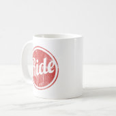 Vintage Fahrt Kaffeetasse (Vorderseite Links)