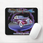VINTAGE FAHRZEUG-SERVICE-MAUSUNTERLAGE MOUSEPAD (Mit Mouse)