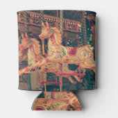 Vintage Fairground Carousel Horses Dosenkühler (Rückseite)
