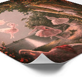 Vintage Fairies Malerei Poster (Ecke)