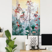 Vintage Fairies Poster (Heimbüro)