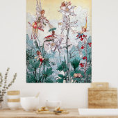 Vintage Fairies Poster (Küche)