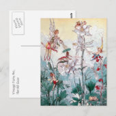 Vintage Fairies Postkarte (Vorne/Hinten)