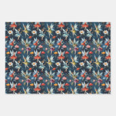 Vintage Fairies und Florals Geschenkpapier Set (Vorderseite 3)