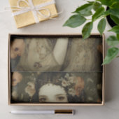 Vintage Fairy in Wildflower Garden Decoupage Seidenpapier (Geschenk)