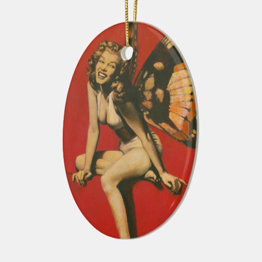 Vintage Fairy Ornament (Links)