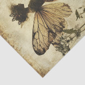 Vintage Fairy-Silhouette mit Wings Decoupag Seidenpapier (Ausschnitt)