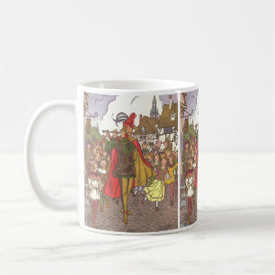 Vintage Fairy Tale Pied Piper of Hamelin by Hauman Kaffeetasse