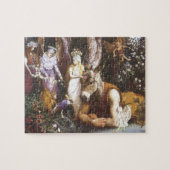 Vintage Fairy Titania und unten Puzzle (Horizontal)