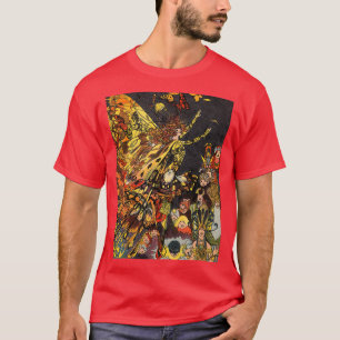 Vintage Fairyland Illustration T-Shirt