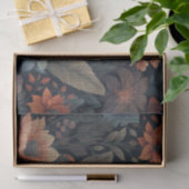 Vintage Fall Farbige Blume Entfärbung Seidenpapier (Geschenk)