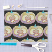 Vintage Fall Kürbis Herbstfarben Aquarell Seidenpapier (Handwerk)