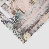 Vintage Fall Kürbis Herbstfarben zeichnend Seidenpapier (Ausschnitt)