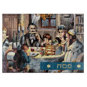 Vintage Familie Seder Schneidebrett