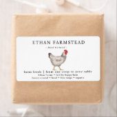 vintage Familien-Geflügelfarm Unternehmen (Insitu)