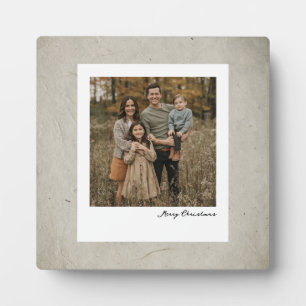 Vintage Familien-Polaroid-Fotorahmen saubere Schri Fotoplatte