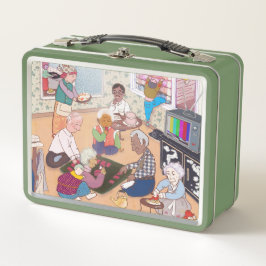 Vintage Family Art Lunch Box