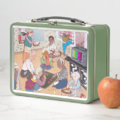 Vintage Family Art Lunch Box (Beispiel)