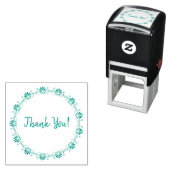 Vintage Fancy Flourish-Rand Danke Permastempel (Beispiel)