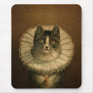 Vintage Fancy Katzenmauspad Mousepad