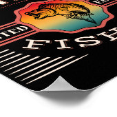 VINTAGE FANGBESCHRÄNKTE AUSFÜHRUNG POSTER (Ecke)