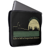 Vintage Fangquoten Laptopschutzhülle (Vorne Rechts)