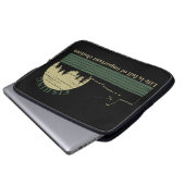 Vintage Fangquoten Laptopschutzhülle (Vorne Knopf)