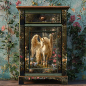 Vintage Fantasie Pegasus Papier-Dekoupage Seidenpapier