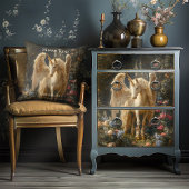 Vintage Fantasie Pegasus Papier-Dekoupage Seidenpapier