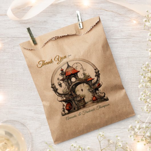 Vintage-Fantasiekunst Geschenktütchen (Ausgeschnitten)
