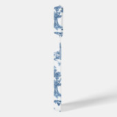 Vintage Fantastische Springbrunnen und Bäume toilb iPhone Hülle (Rechte Seite)