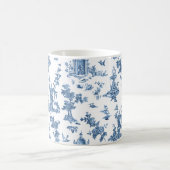 Vintage Fantastische Springbrunnen und Bäume toilb Kaffeetasse (Mittel)