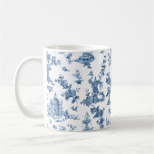 Vintage Fantastische Springbrunnen und Bäume toilb Kaffeetasse (Links)