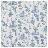 Vintage Fantastische Springbrunnen und Bäume toilb Stoff (Muster)