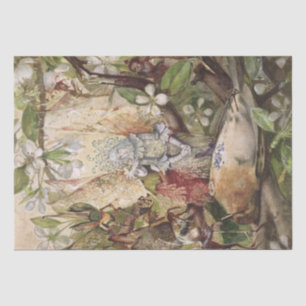 Vintage Fantasy Fine Art Faipping Seidenpapier