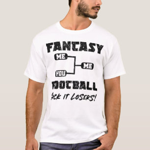 Vintage Fantasy Football Draft Party Kit Funny Spi T-Shirt